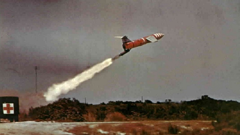 B-61 (TM-61C) headed south from an unknown pad,assumed to be 21